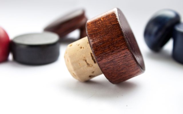 wooden bar-tops corks