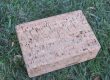 natural cork yoga brick